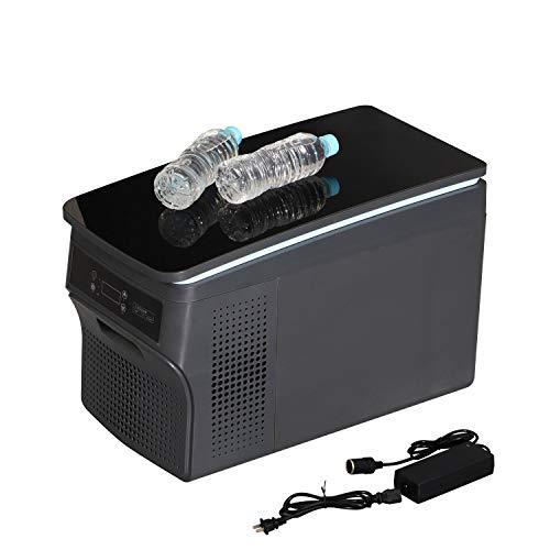 正規品 ブラック鏡面天板 車 車載用 冷凍庫 冷蔵庫 容量26リットル ポータブル 12v 24v 兼用 静音設計 25 3 3ｍのロングケーブル Acアダプター付 人気ショップが最安値挑戦 Proasa Com Mx