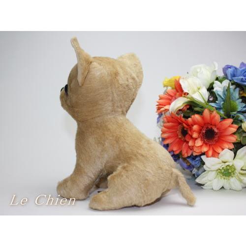 犬のぬいぐるみチワワ ベージュ （犬グッズ 犬雑貨 チワワ 犬の