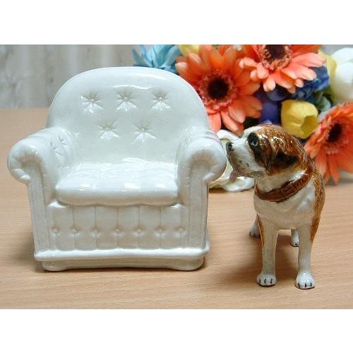 フランス《KLIMA社》直輸入磁器製フィギアセントバーナード K669-F(犬
