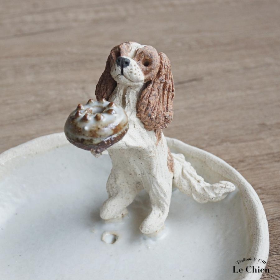 【ITALY】キャバリア　コッカースパニエル　犬　陶器　オブジェ　玄関　オブジェ ITALY】キャバリア コッカースパニエル 犬 陶器 オブジェ 玄関