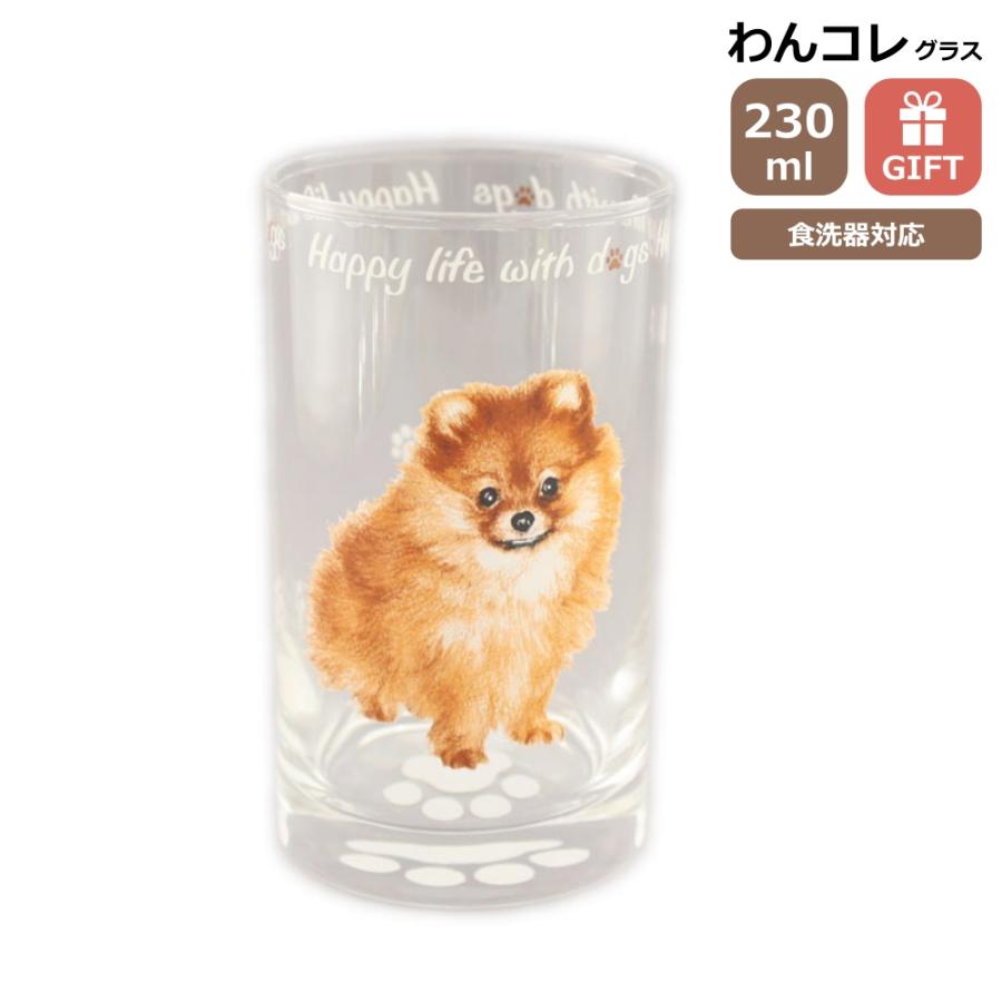 グラス タンブラー ポメラニアン 犬 ガラスのコップ 日本製 230cc わんコレ 卒業式 プレゼント ギフト お返し ルシアン 夏 アニマル 動物 犬グッズ 1810 1 Lechien 通販 Yahoo ショッピング