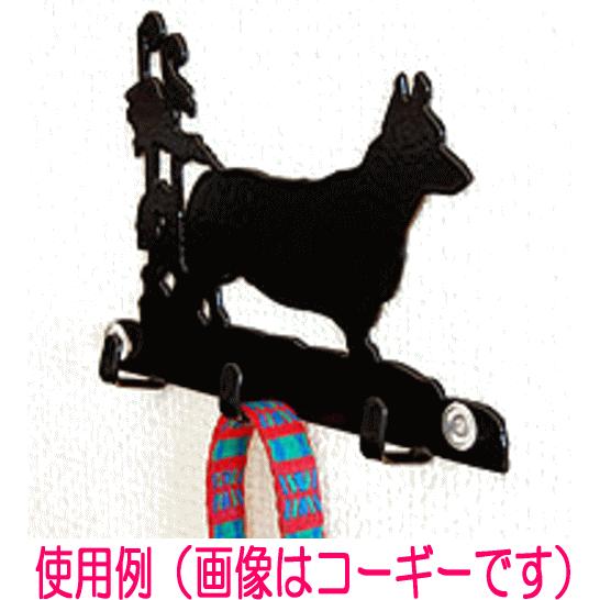アイアン製 リードフック 3フックタイプ 《パピヨン》イギリス製 鍵かけ アニマル 動物 犬グッズ｜lechien｜02