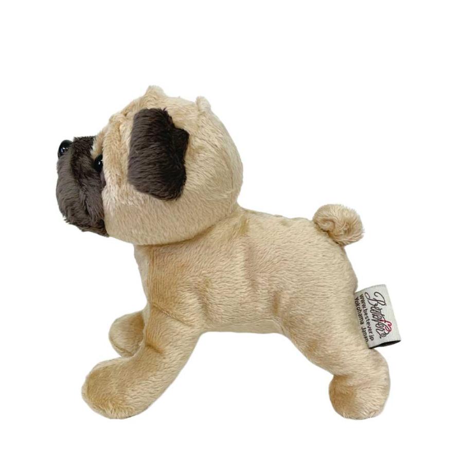 ぬいぐるみ パグ フォーン 黒パグ 犬のぬいぐるみ リアル プレミアム