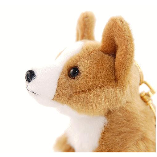 コーギーのアクセサリーキーリング ぬいぐるみキーチェーン(犬 コーギーのアクセサリーキーリング ぬいぐるみキーチェーン(犬