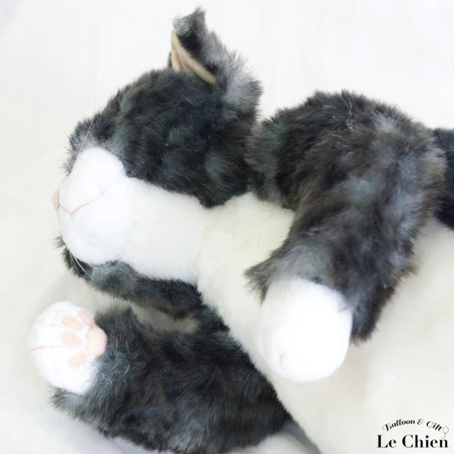 ぬいぐるみ 猫 灰トラ《ソメゴロー》cuddly カドリー ねこのぬいぐるみ 日本製 リアル ルシアン 猫グッズ 動物 アニマル 猫グッズ｜lechien｜09