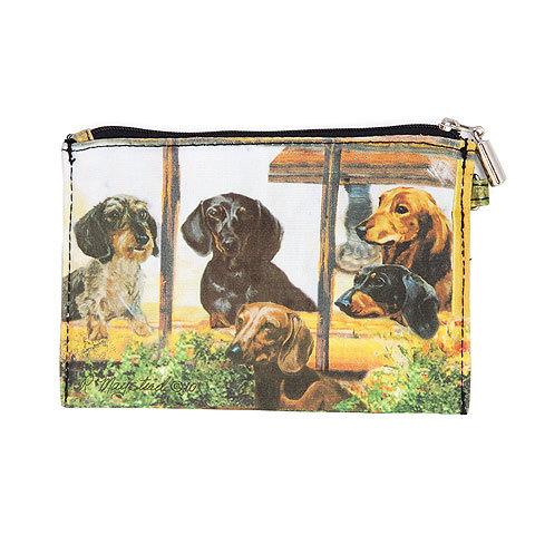 コスメポーチ 小銭入れ ミニポーチ ダックス 動物画家 ルス メイステッド さんデザイン 愛犬グッズ プレゼント ギフト お返し ルシアン メ 動物 犬グッズ Lechien 通販 Yahoo ショッピング