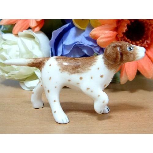 フランス《KLIMA社》直輸入磁器製フィギアポインター WH＆BR mini