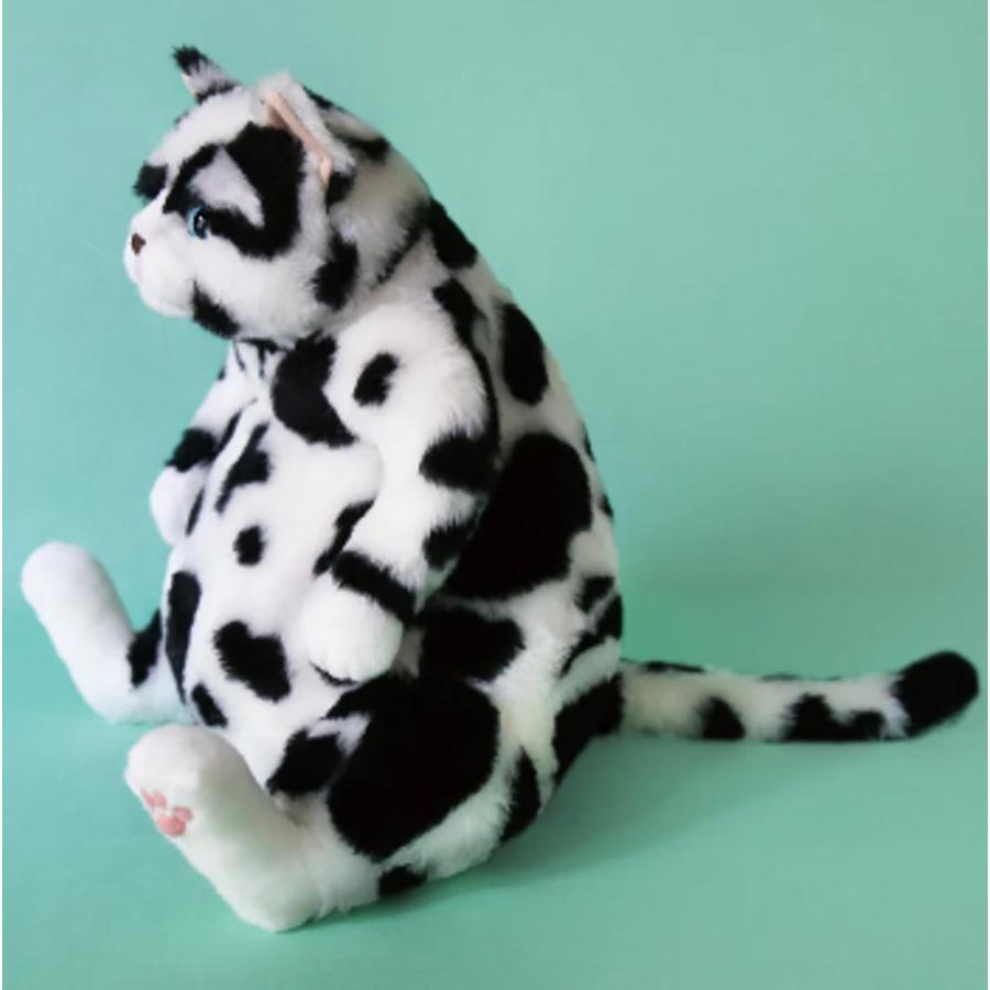 (ポトフ　Potaufeu)ホルスタイン柄 Cuddly カドリー ぬいぐるみ 猫 リアル 大きい ねこのぬいぐるみ 日本製 ねこ ネコ 猫グッズ プレゼント 誕生日 大人_2
