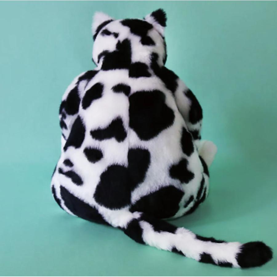 (ポトフ　Potaufeu)ホルスタイン柄 Cuddly カドリー ぬいぐるみ 猫 リアル 大きい ねこのぬいぐるみ 日本製 ねこ ネコ 猫グッズ プレゼント 誕生日 大人_3