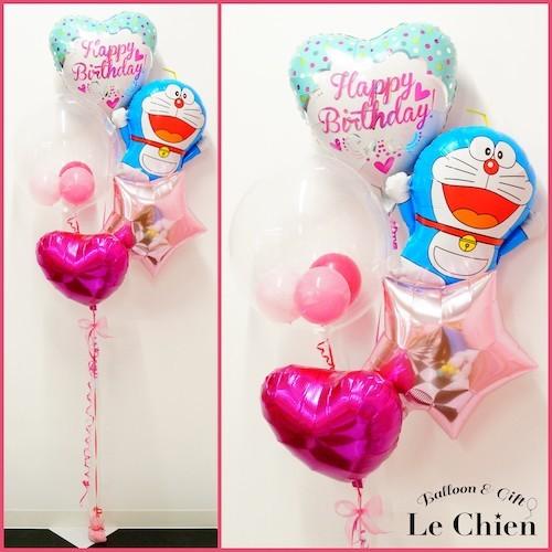 バルーンギフト バルーン電報 誕生日 バースデーパーティードラえもんと選べるバースデーバルーン５点セット 浮かせてお届け おしゃれ かわいい H160 010s Lechien 通販 Yahoo ショッピング