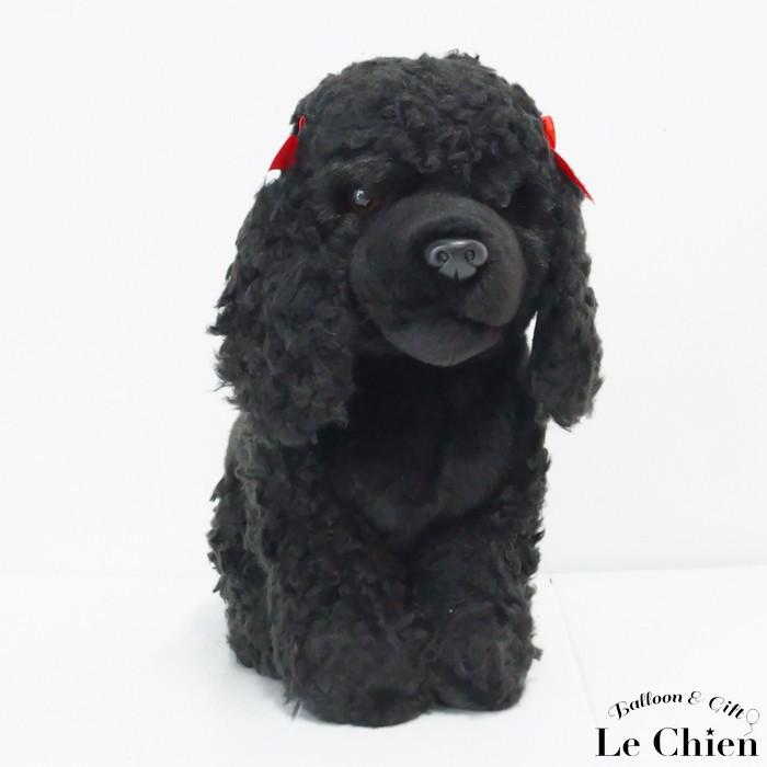 犬のぬいぐるみ プードル 黒 Faithful Friends 大 Momo Fpb03 Lechien 通販 Yahoo ショッピング