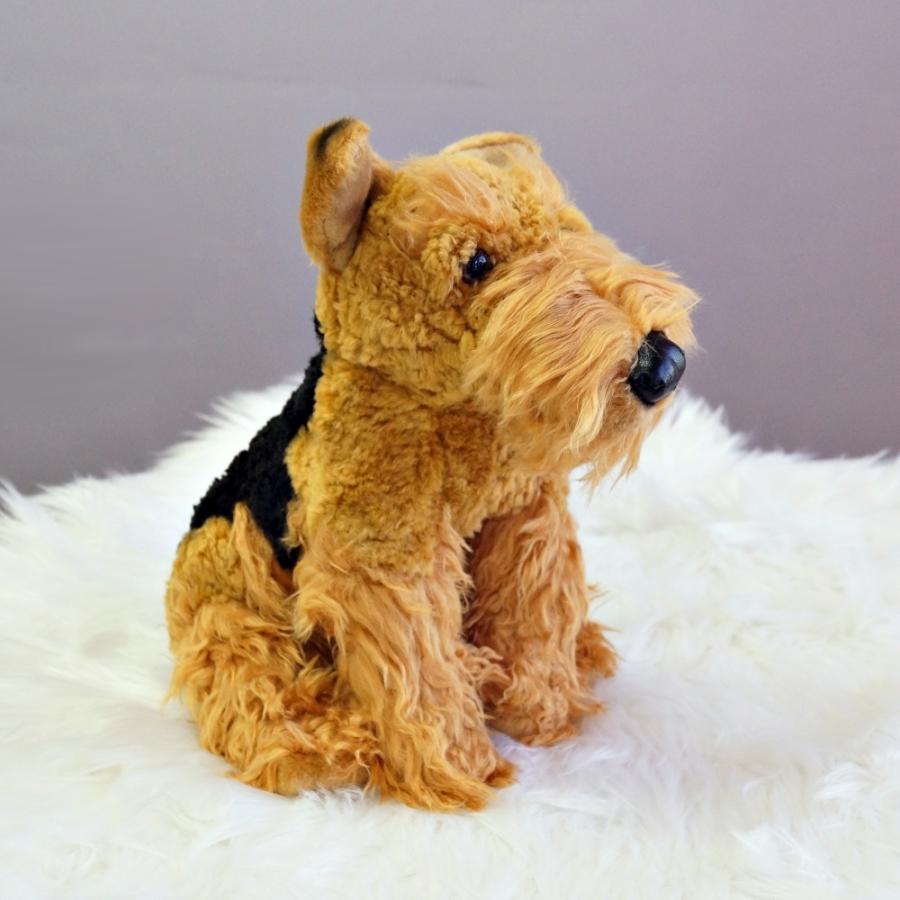 希少品！】ふしぎ犬トントン☆エアデールテリアぬいぐるみ