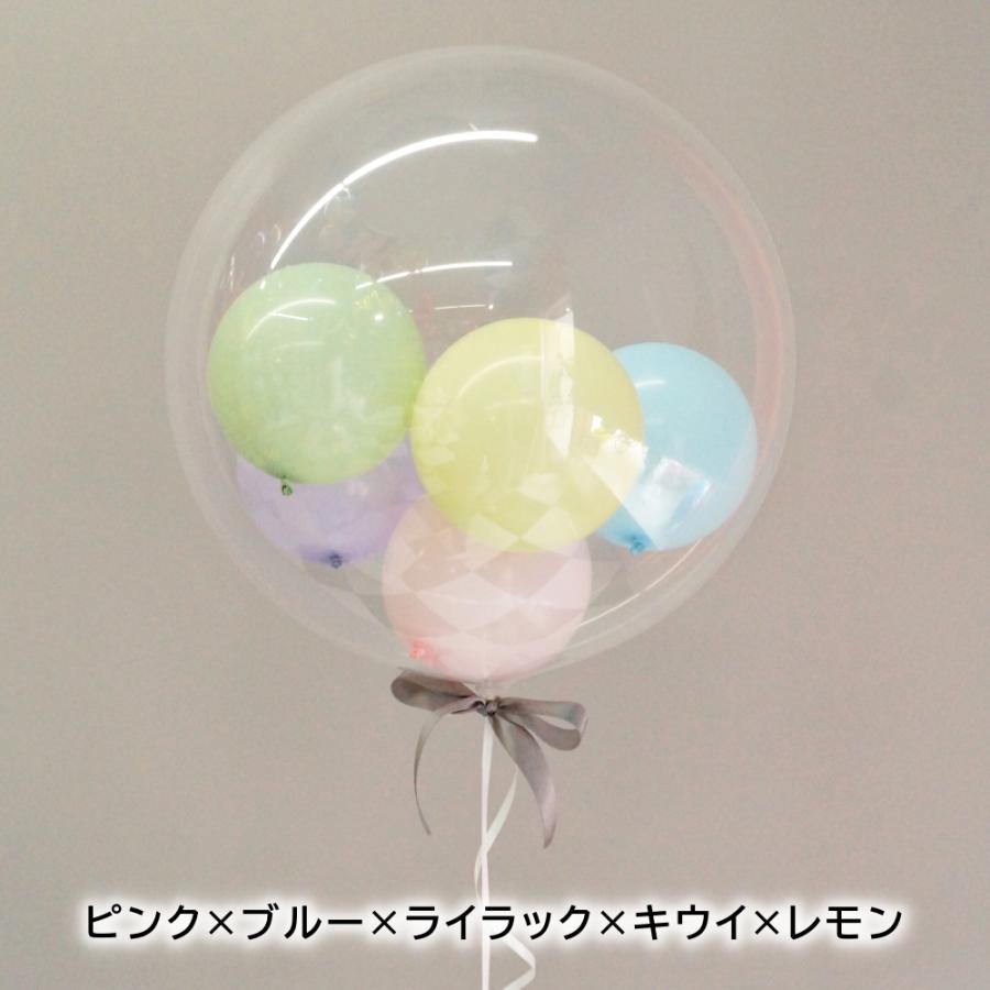 バルーン ヘリウムガス入り バルーンギフト バブルバルーン ニュアンス パステル 誕生日 結婚式 受付 飾りつけ インスタ おしゃれ かわいい 浮かせてお届け T400 1 Lechien 通販 Yahoo ショッピング
