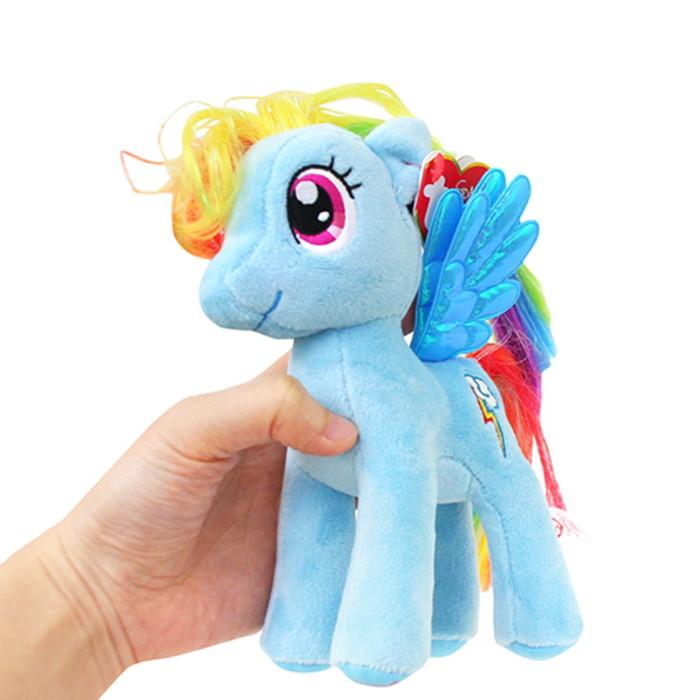 マイリトルポニー ぬいぐるみ レインボーダッシュ Mサイズ 18cm マイリトルポニー ぬいぐるみ レインボーダッシュ Mサイズ 18cm