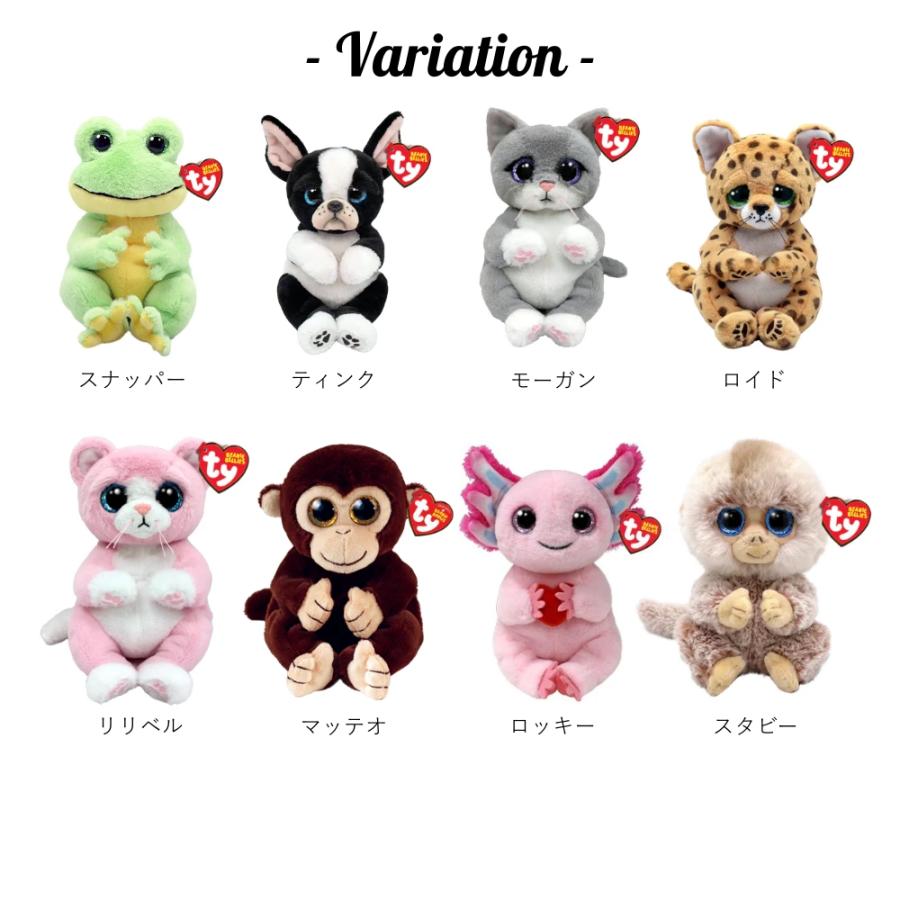 TY ぬいぐるみ ビーニーベリーズ Beanie Bellies ネコ カエル 犬 サル