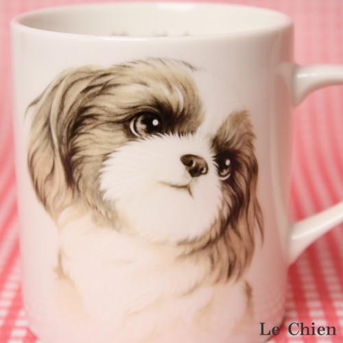 ペア 2個セット マグカップ わんコレ ロイヤルシーズー 犬食器 犬