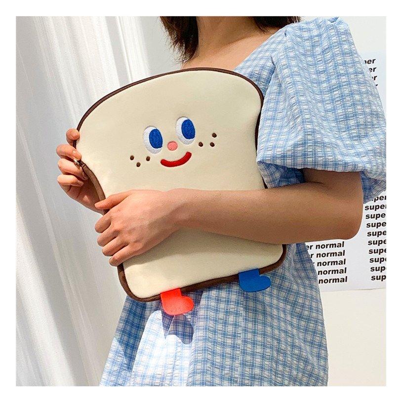 Ipadケース ノートパソコンケース 食パン 白 ソフトケース Air Hiovcppo Leciel 通販 Yahoo ショッピング