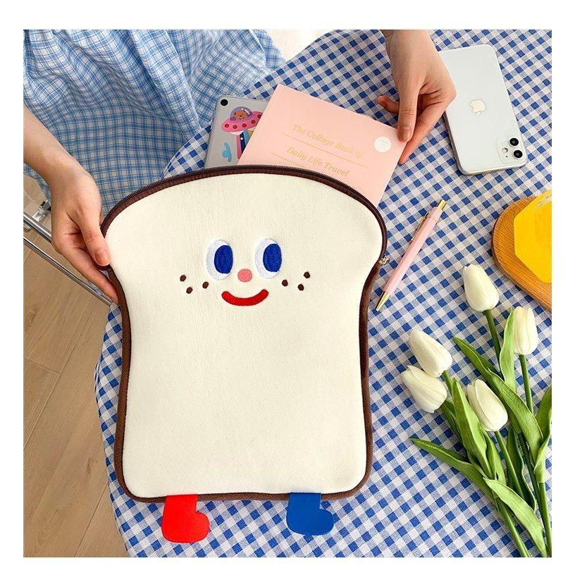 Ipadケース ノートパソコンケース 食パン 白 ソフトケース Air Hiovcppo Leciel 通販 Yahoo ショッピング