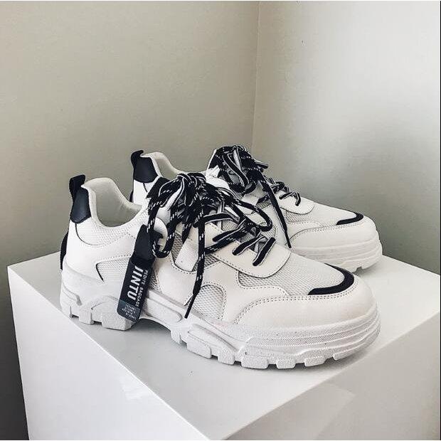 メンズ ダッドスニーカー 韓国ファッション ストリート Air Mmwh3co4 Leciel 通販 Yahoo ショッピング