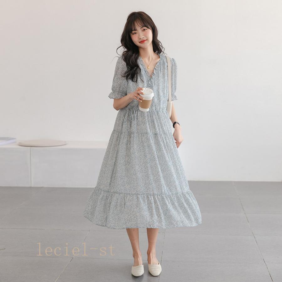 マタニティ ワンピース マタニティウェア 春 夏 ロングワンピース マタニティ服 マキシ丈 ワンピ 新生活 裾フレア