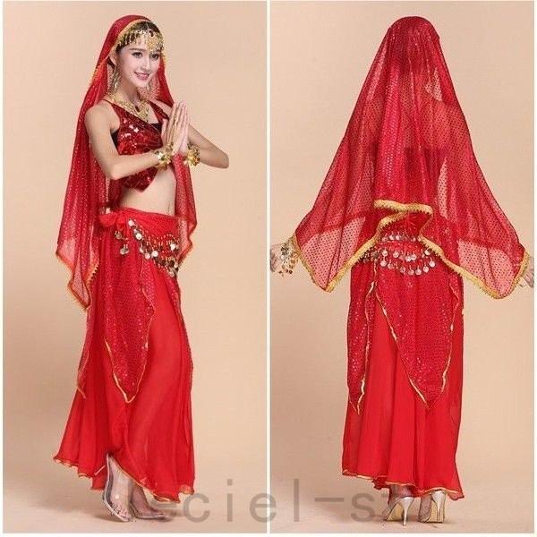 憧れ 演出服 蝶型デザイン キレイめ ベリーダンス衣装 アラビアンコスチューム ブラジャー スカート 民族衣装 4点セット 団体服 6色 インド風 Materialworldblog Com