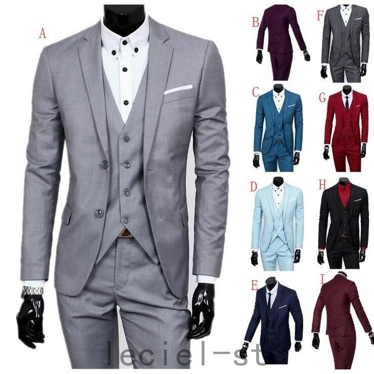 全9色 メンズ スーツ ビジネススーツ カジュアルスーツ 3点セット スーツセットアップ フォーマルスーツ 二つボタン紳士服 通勤 驚きの安さ
