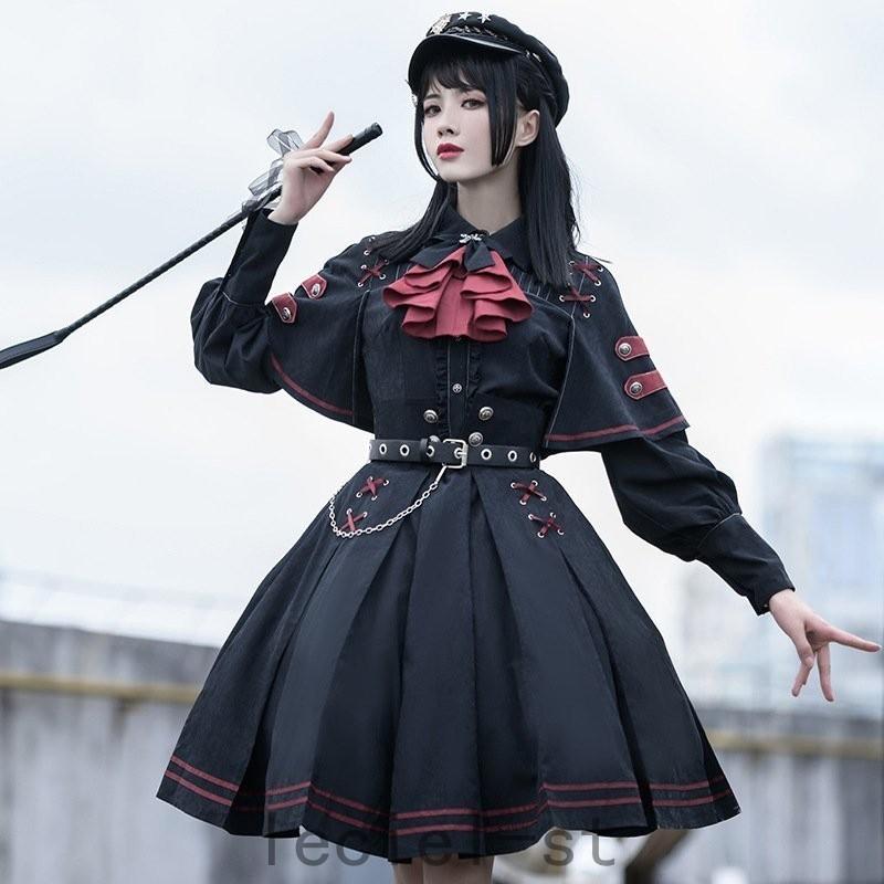 送料無料（沖縄配送） ロリータ服Knightコスプレ服 ミリタリー風 ...
