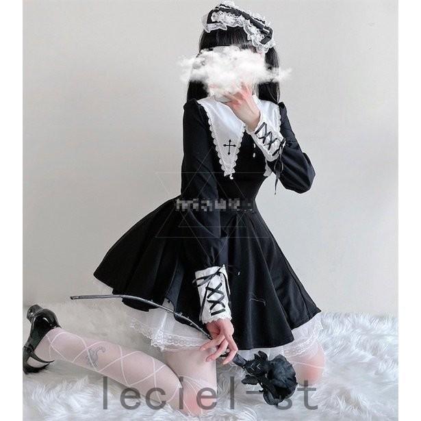 希望者のみラッピング無料 ゴスロリ ロリータ風 コスプレ 姫様 可愛い 女の子 ロリータ レディースワンピース ハロウィン衣装 メイド服 ゴシック クラシカル ミニ丈 ゴシック ロリータ服 サイズ フリー Www We Job Com