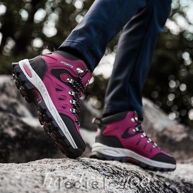 欲しいの シューズ トレッキングシューズ メンズ レディース 防水 トレッキングシューズメンズレディース防水登山靴ハイキングシューズミドルカットハイキングアウトドアシューズ防滑 Www Threeriversofs Com