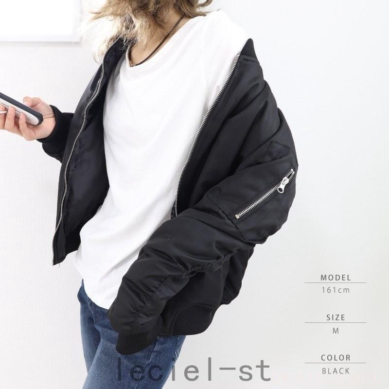 出産祝いなども豊富 Ma 1レディースフライトジャケット中綿入り厚手黒レディースブルゾン秋冬ma1リブ付きブルゾン防寒ジャケット白グレーネイビーカーキレッド Iqads Com Au