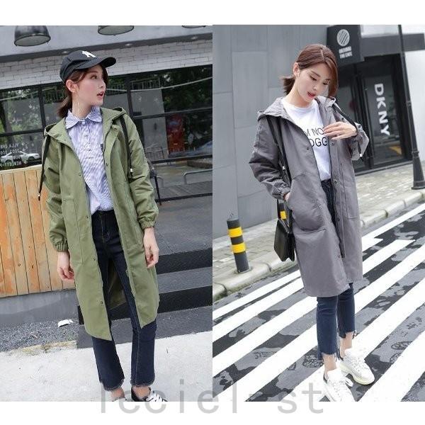 モッズコート カジュアル ロング丈 アウター 秋冬 冬 トップス 可愛い 旅行 ジャケット モッズ コート Pri Hrfkm541 Leciel 通販 Yahoo ショッピング