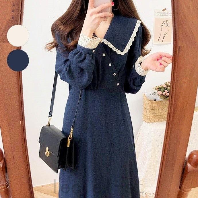 21新作ビックカーラー 可愛い ワンピース ワンピ ロリータ デイリー 夢かわいい 韓国 韓国スタイル Shi 0opngaun Leciel 通販 Yahoo ショッピング
