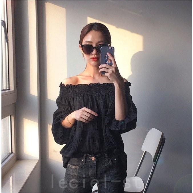 21新作オフショルダー オフショル カジュアル チュニック トップス ブラウス レディース 肩出し 買収 レディース