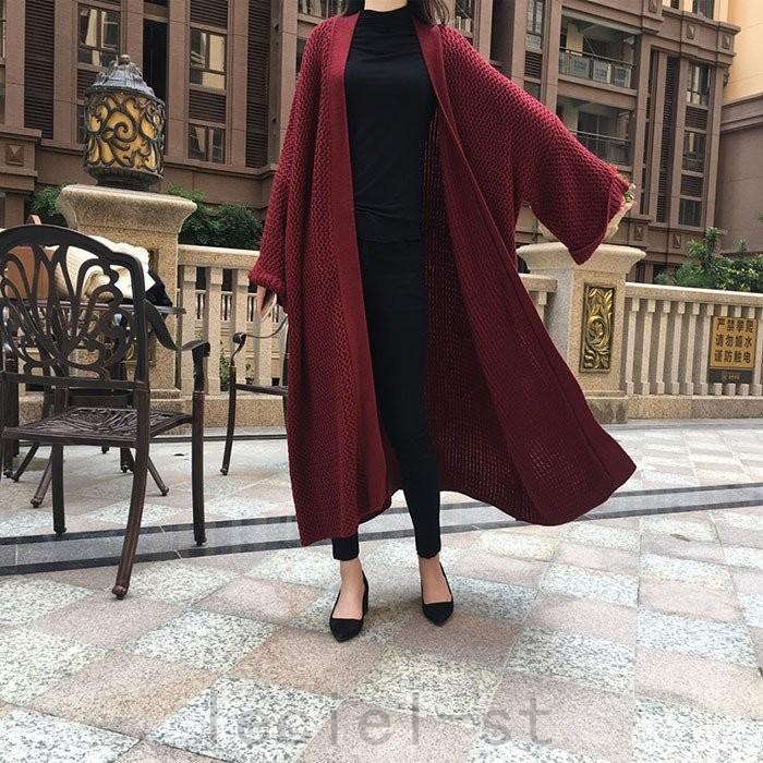21新作ざっくり ニット カーディガン ロング レディース 秋 冬 コーディガン 秋服 冬服 コーデ Shi 4jcnc1l1 Leciel 通販 Yahoo ショッピング