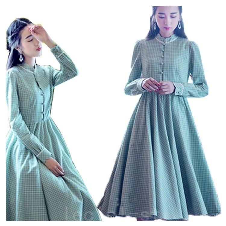 史上最も激安 送料無料 レトロワンピース ロング お嬢様ワンピ フレアワンピース ハイウエスト 復古系ワンピース Aラインワンピース 結婚式 無地 ミディアム Cookingclouds Es