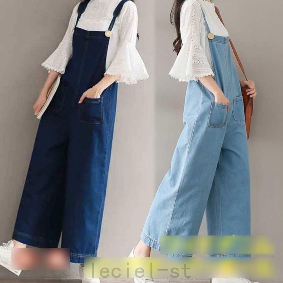 21新作ワイド デニム オーバーオール 大きいサイズ レディース ぽっちゃり ぽっちゃりコーデ 着やせ Shi M4d5uxfa Leciel 通販 Yahoo ショッピング