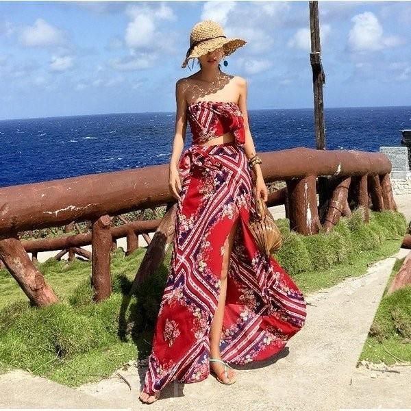 21新作春ワンピース セットアップ 2点セット トップス スカート レディースワンピ 夏ワンピ 日本最大のブランド