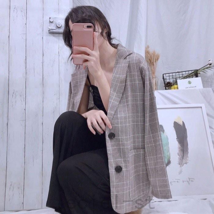 21新作テーラードジャケット レディース チェック 薄手 グレー色 スプリングジャケット ジャケット Shi Scoaxgxk Leciel 通販 Yahoo ショッピング