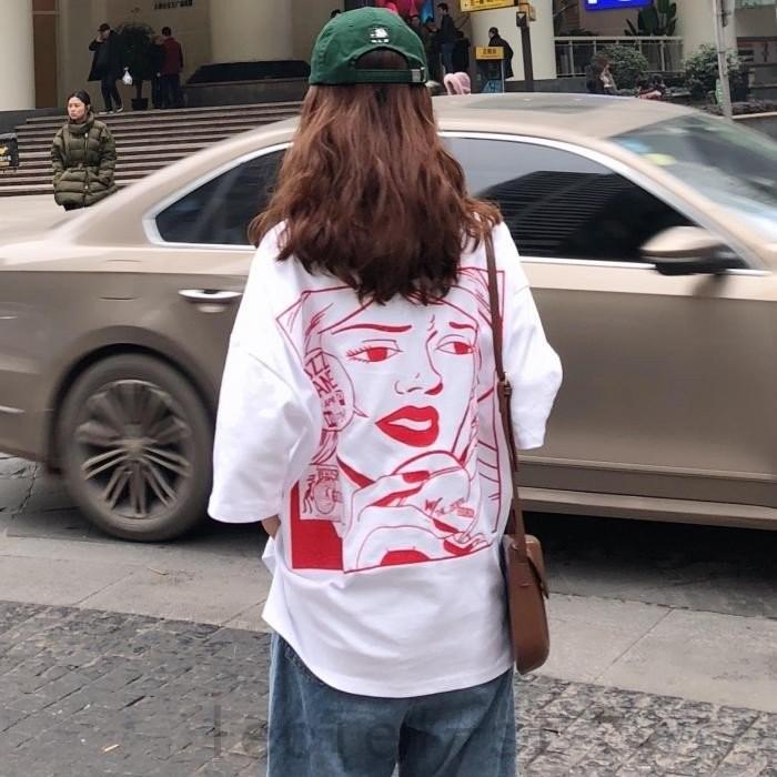 21新作アメカジ 原宿系 ビッグシルエット 双子コーデ おそろい レディース 春 夏 ストリート Shi Yxtxaqes Leciel 通販 Yahoo ショッピング