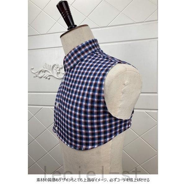 安全shopping 付け襟 男女兼用 つけえり 付け衿 メンズ ティペット レディース つけ襟 花柄 レトロ シャツ襟 チェック柄 つけ衿 通勤 お洒落 Honeymoon Style