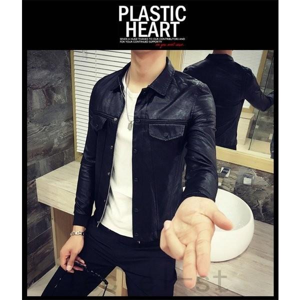 おすすめ ジャケット カジュアル ライダース レザージャケット 防風 レザージャケットメンズ開襟バイクジャケット春夏秋冬革ジャケットpuライダース ジャケットフェイクレザージャケットアウター3シーズン 防寒 ジャケット Skynutrition Co Nz