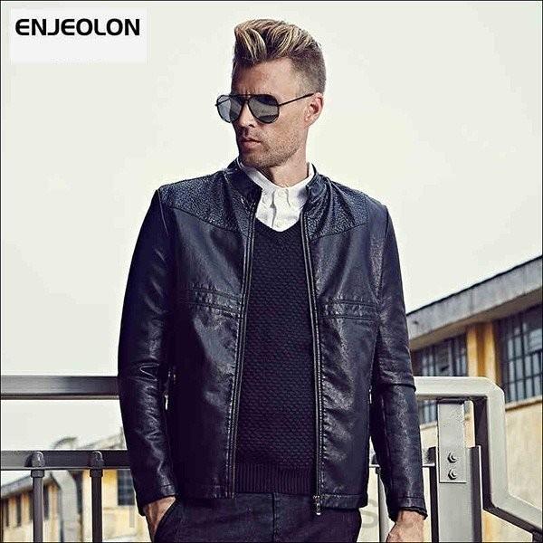手数料安い 防風 春秋冬 防寒 カジュアルブルゾンレザージャケットメンズバイクジャケットpuライダース ジャケットフェイクレザージャケット3シーズン革ジャケットライダース 薄い アウター ライダースジャケット立ち襟 ジャケット