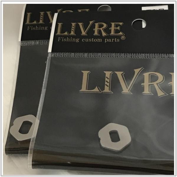 livre　リブレハンドル　6角ワッシャー　リブレハンドル　専用リペア部品　カスタムリール　Livre　チューニングパーツ｜leciel-style