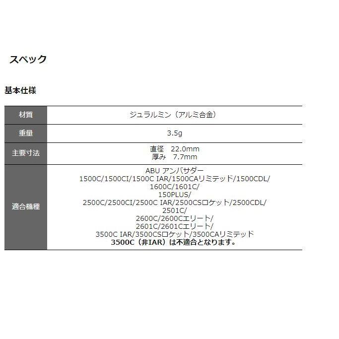 Avail 丸型ドラグ アンバサダー2500c Ambassadeur 2500C Avail 丸型ドラグ アンバサダー2500c Ambassadeur 2500C