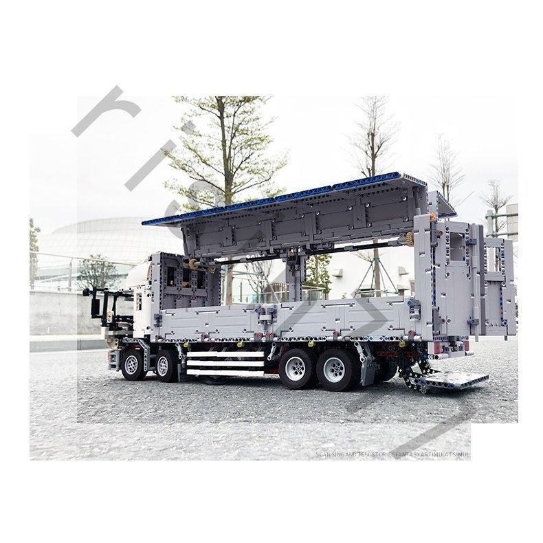【最安値挑戦中】 レゴ テクニック 互換品 ウィングボディトラック コンテナトラック ブロック 車 クリスマス プレゼント 23008 【2806172264】(15030円)