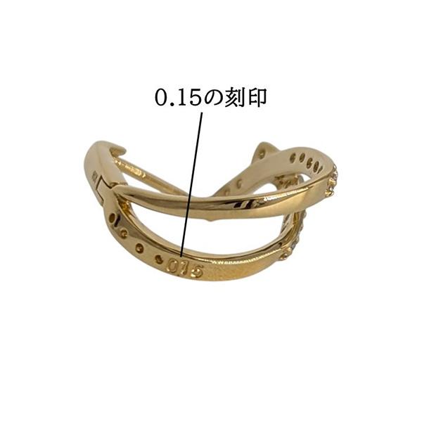 ダイヤモンドフープピアス K18ゴールド 両耳 バネチャッチ レディース 4月 誕生石 小ぶり デザインピアス 贈り物 ギフト お祝い 爆買の画像