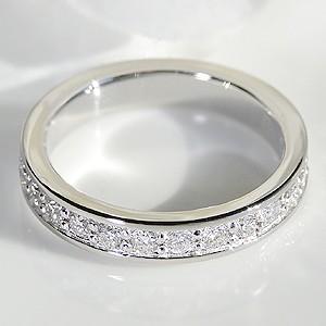 PT950 ダイヤモンド フルエタニティリング プラチナ 1.00ct 4月 誕生石