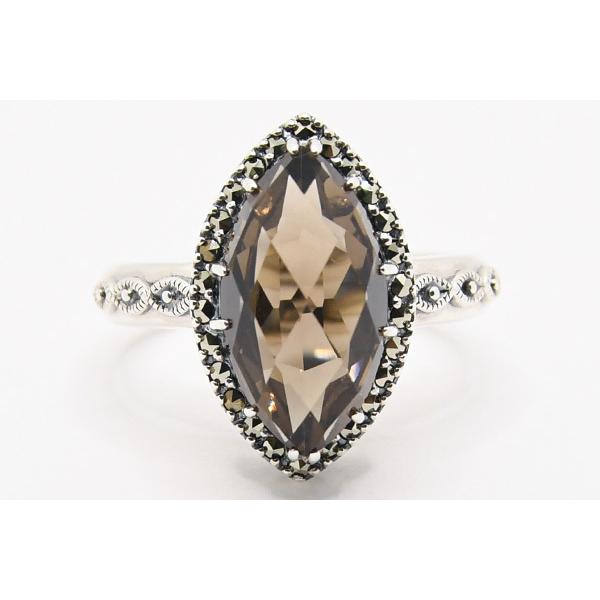 ラムまま様オーダー品高品質神秘的潤艶水入りスモーキークォーツリング1点物 POMUM & ARTS on X: 