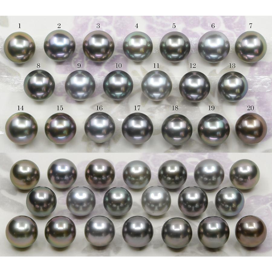 サイズアップ版】9mm 黒蝶真珠 リング 冠婚葬祭OK フォーマルの