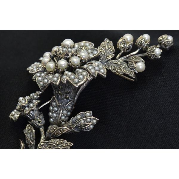 Nodzoku シルバーブローチ　フラワー　sillage Nodzoku シルバーブローチ フラワー sillage Nodzoku シルバーブローチ